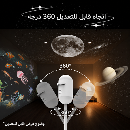 مصباح بروجكتور المجرة °360